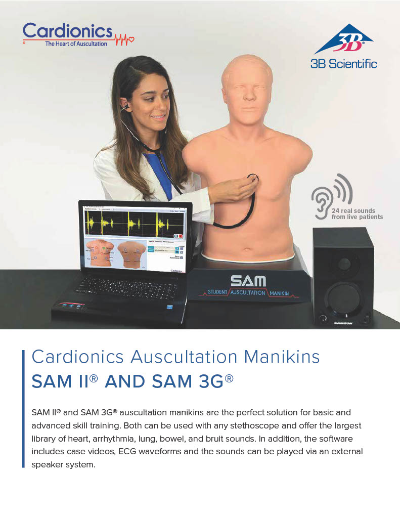 Auscultation Simulator Sellsheet